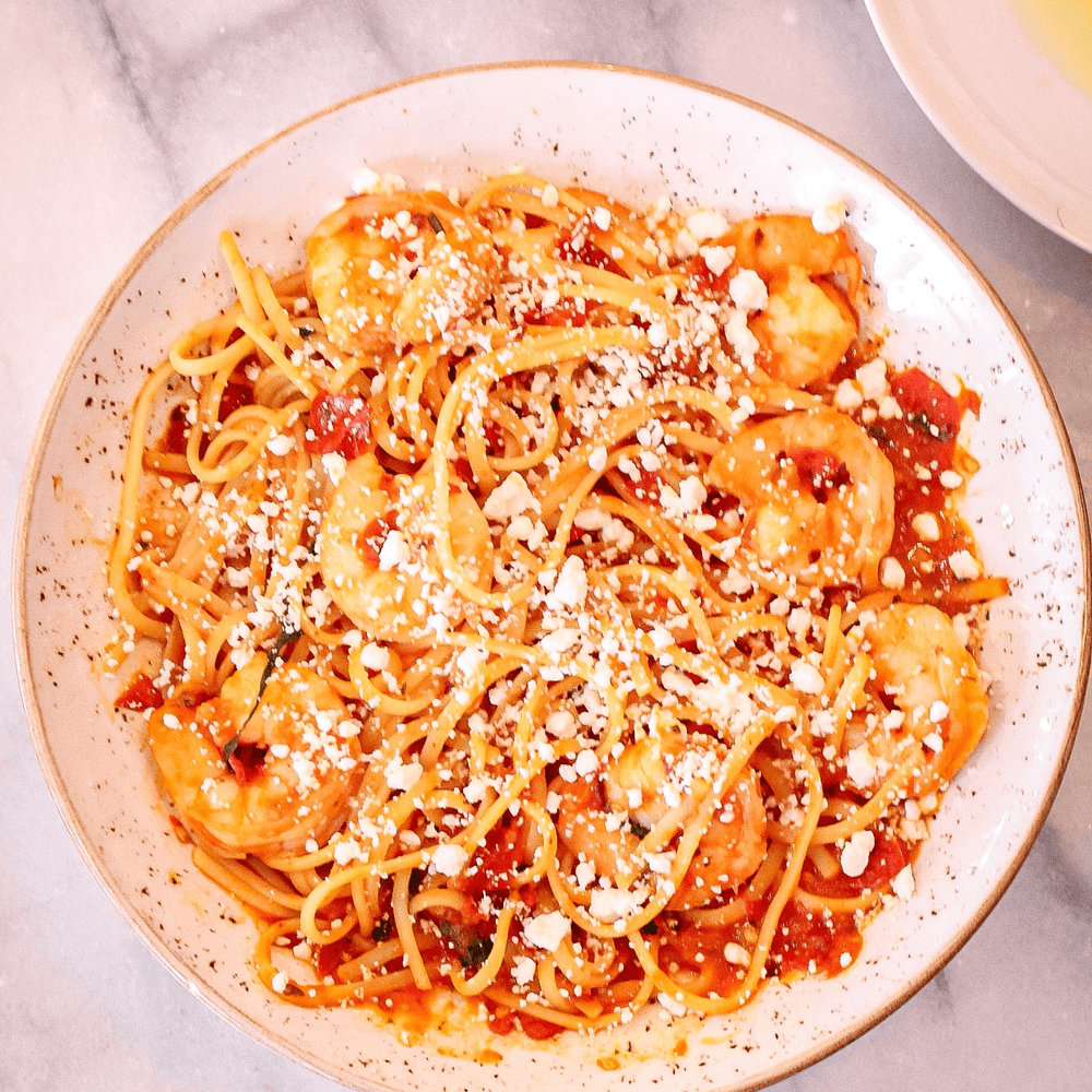 Shrimp Bucatini