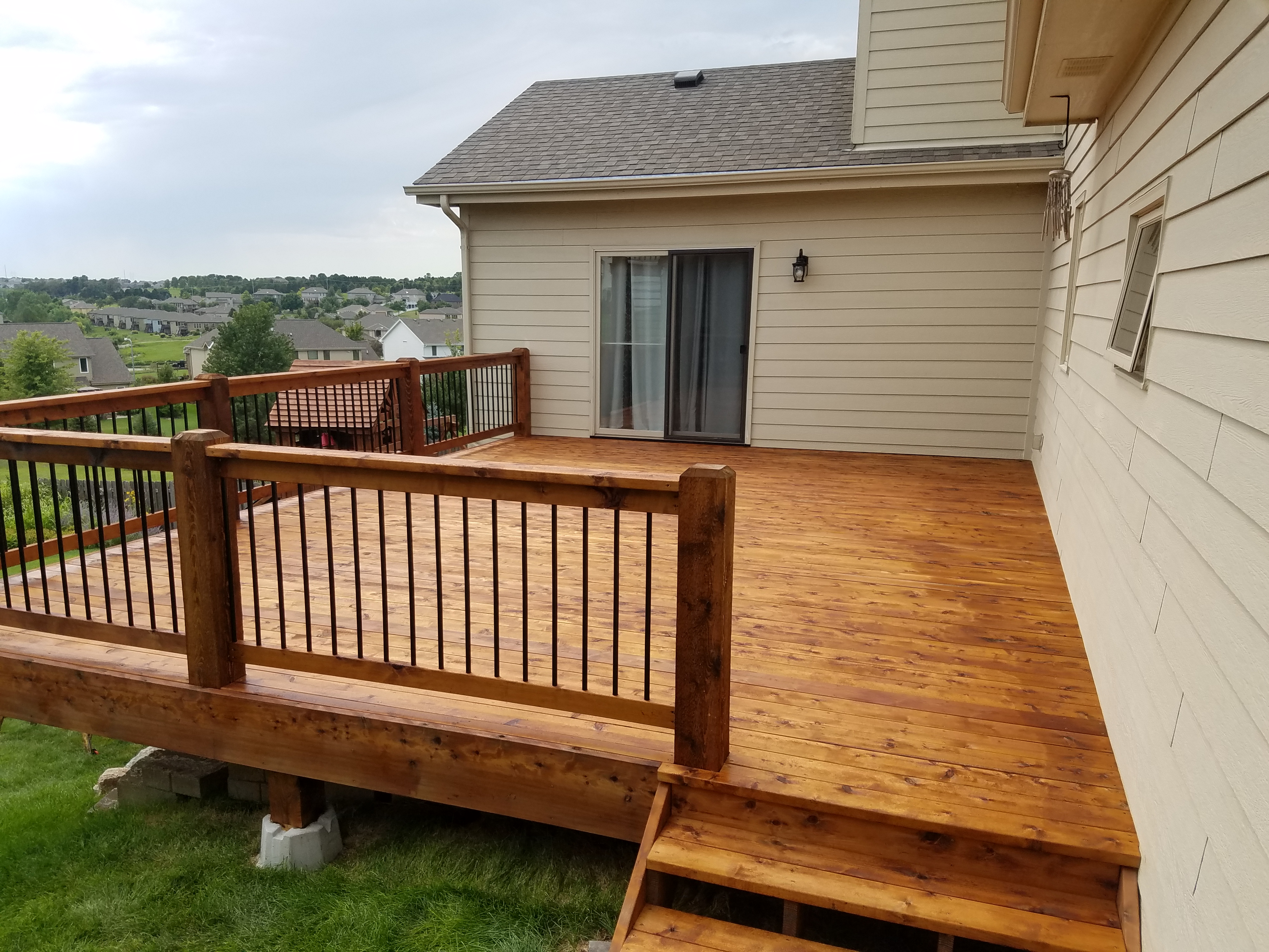 Aaron's Deck Staining Logo