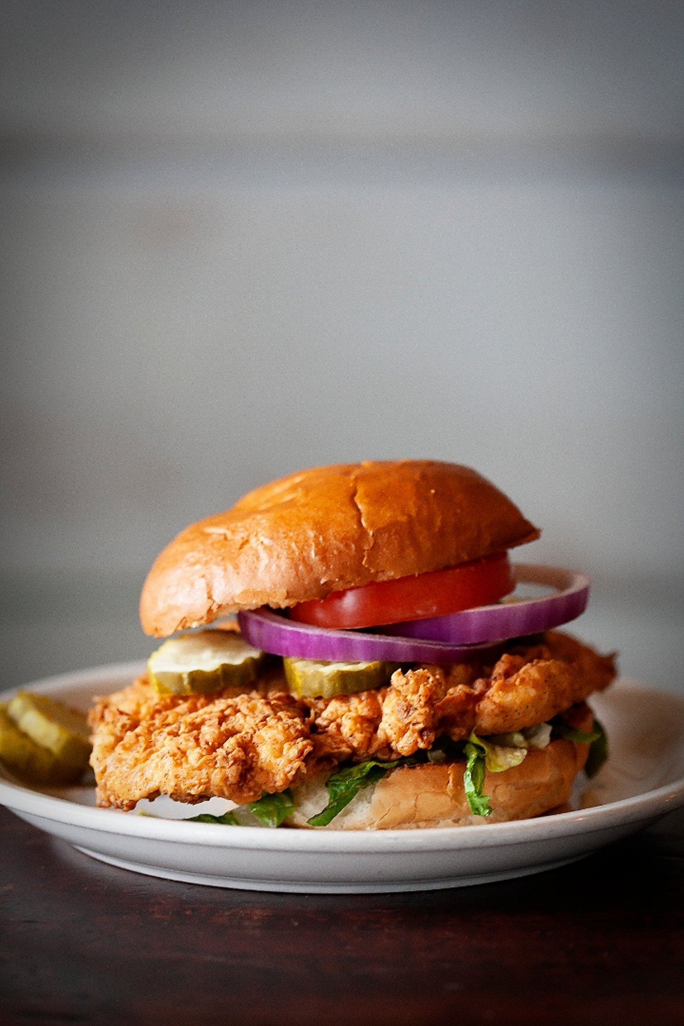 -Fried Chicken Sandwich**