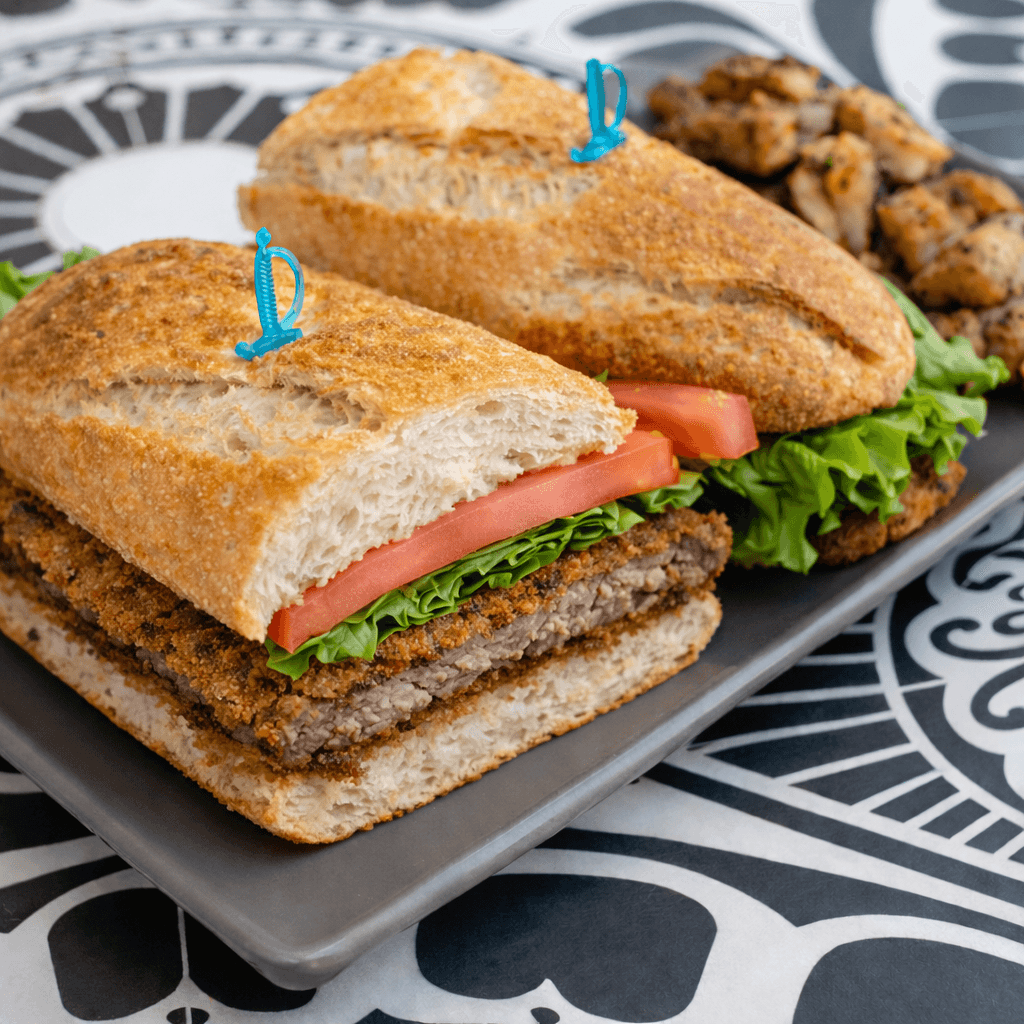 Steak Milanesa Sandwich