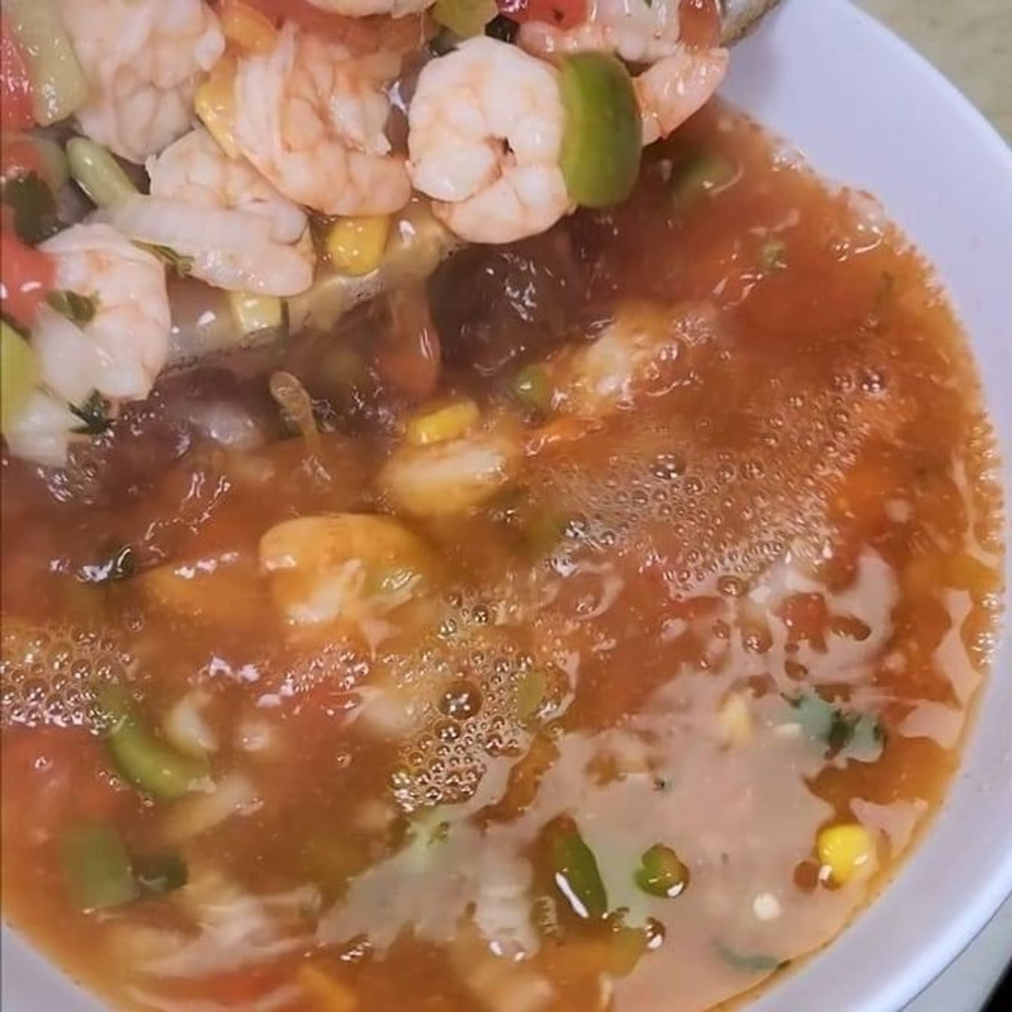 Caldo De Camarón (Bowl)