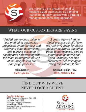 Images SunCity Advising SEO