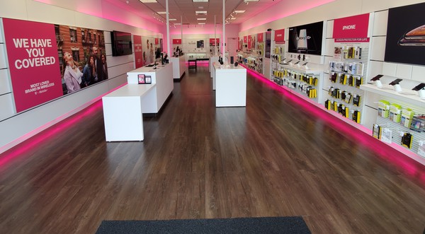 Interior photo of T-Mobile Store at Nathan Ellis Hwy & Market St, Mashpee, MA