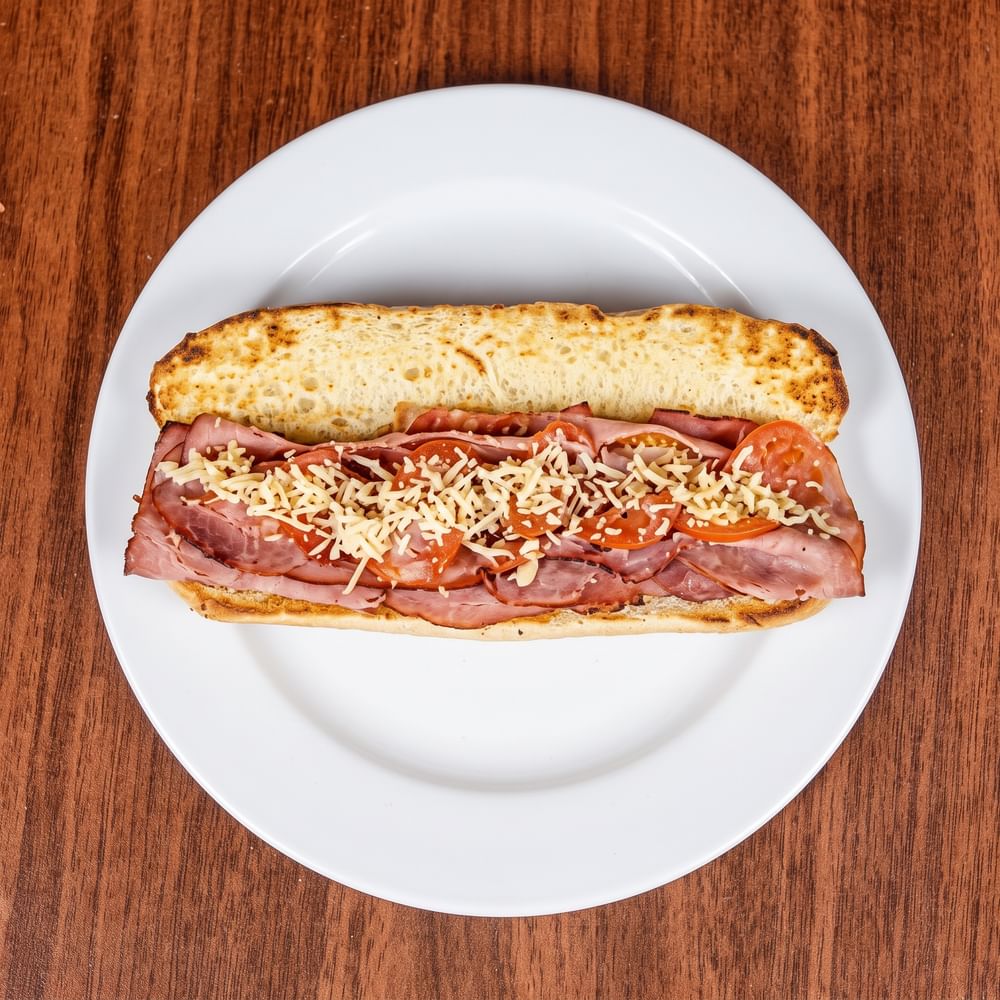 BBQ Stromboli Sandwich