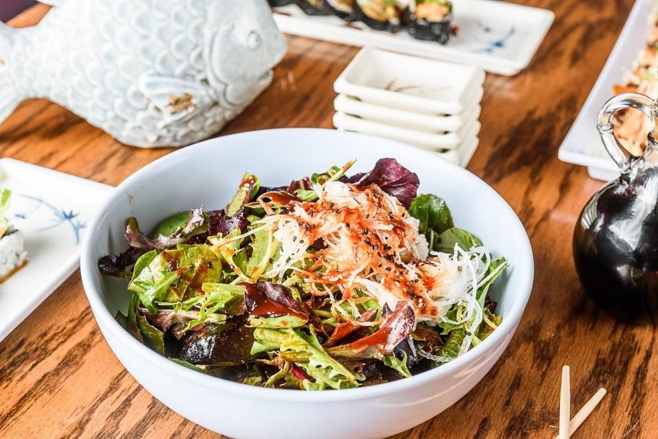 Spicy Seafood Salad (Hwe Muchim) •