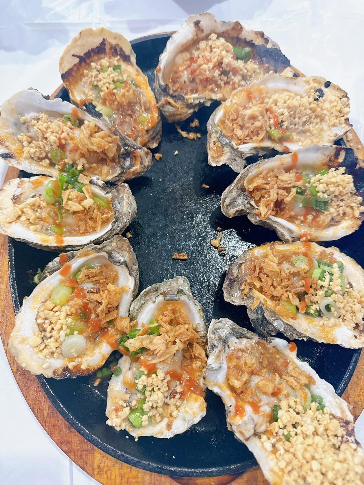 Oysters nuoc mam