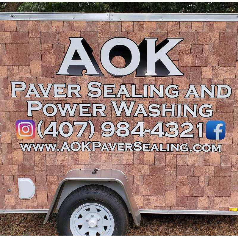 AOK Paver Sealing & Power Washing Logo