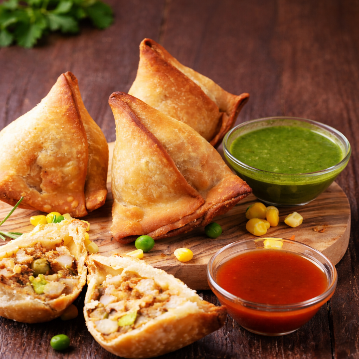 Veg. Samosa (2 Pieces)
