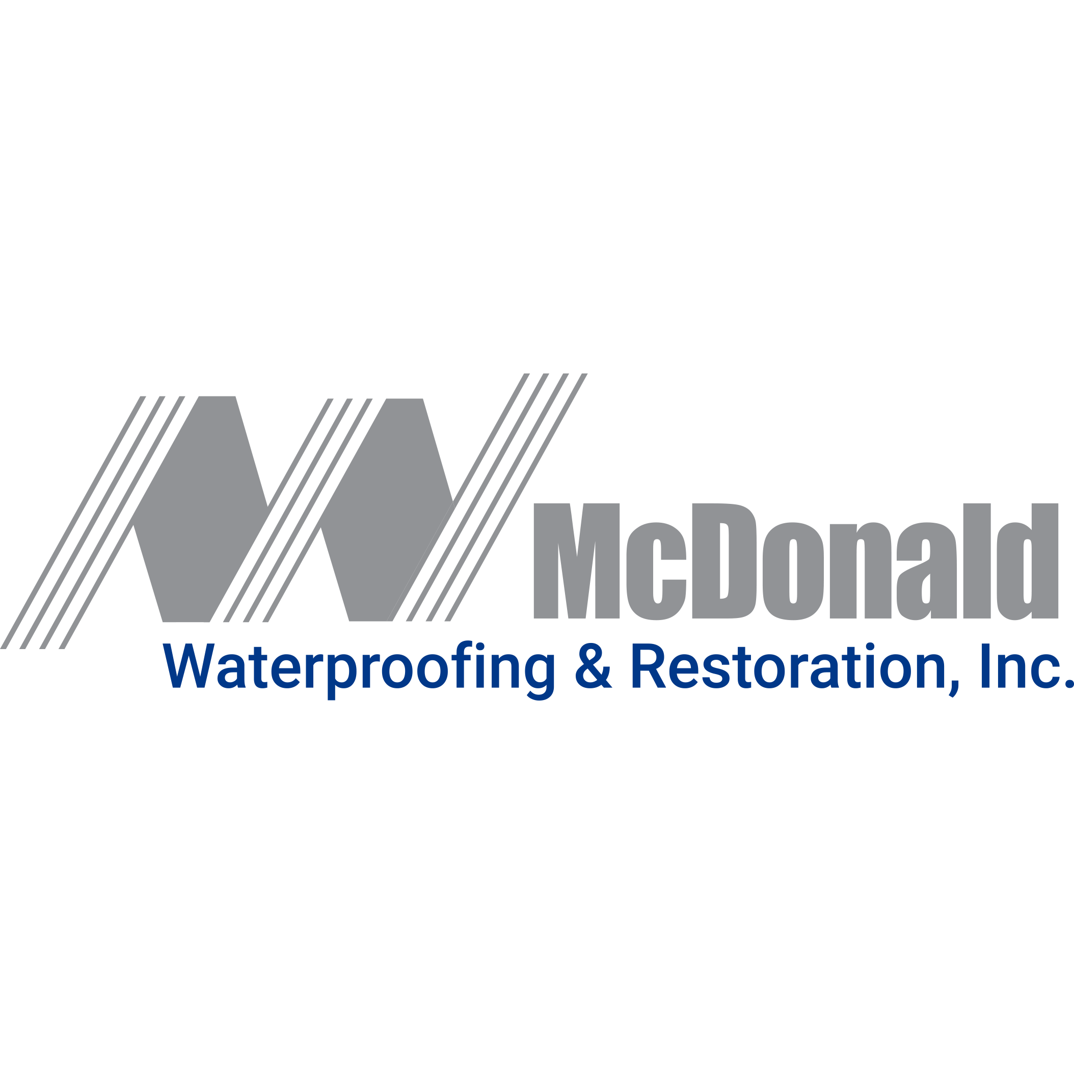 McDonald Waterproofing &amp; Restoration Logo