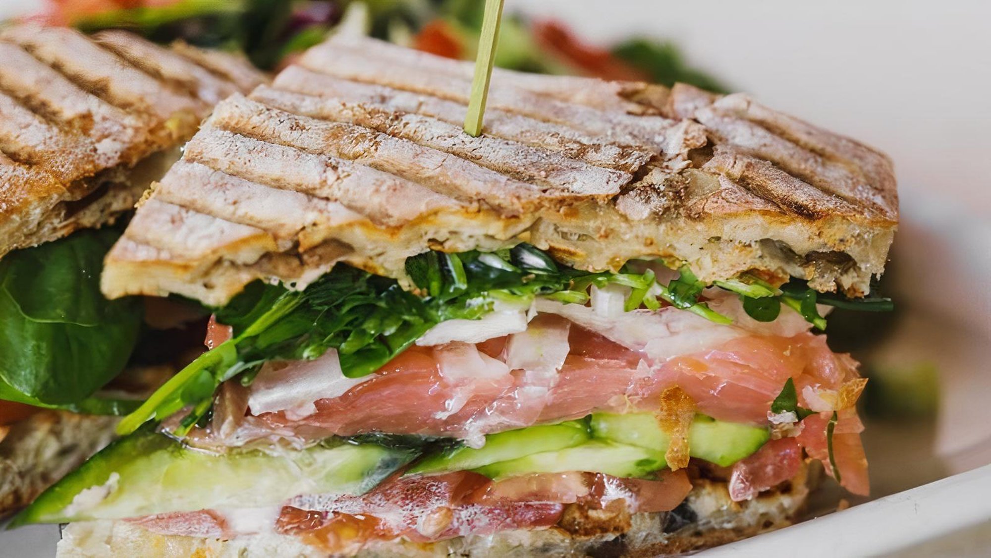 Smoked Salmon Sandwich