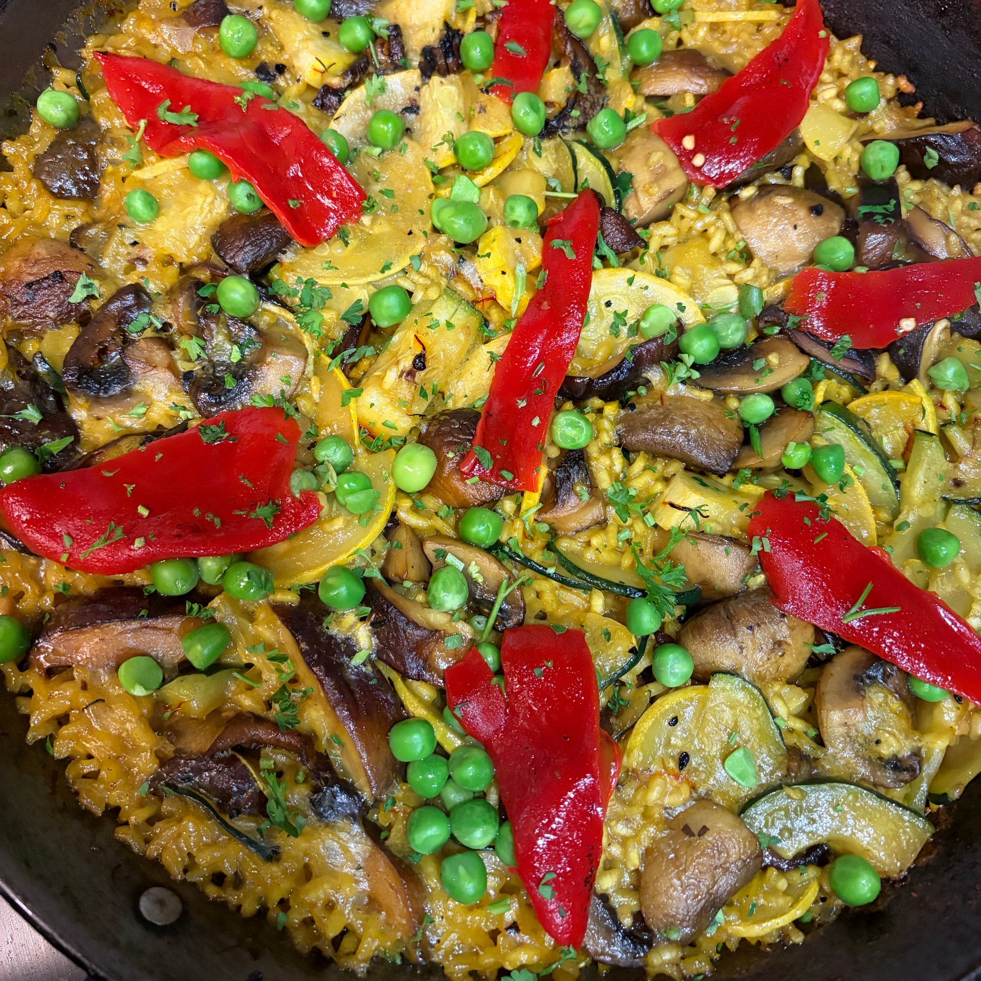 Paella Vegetales