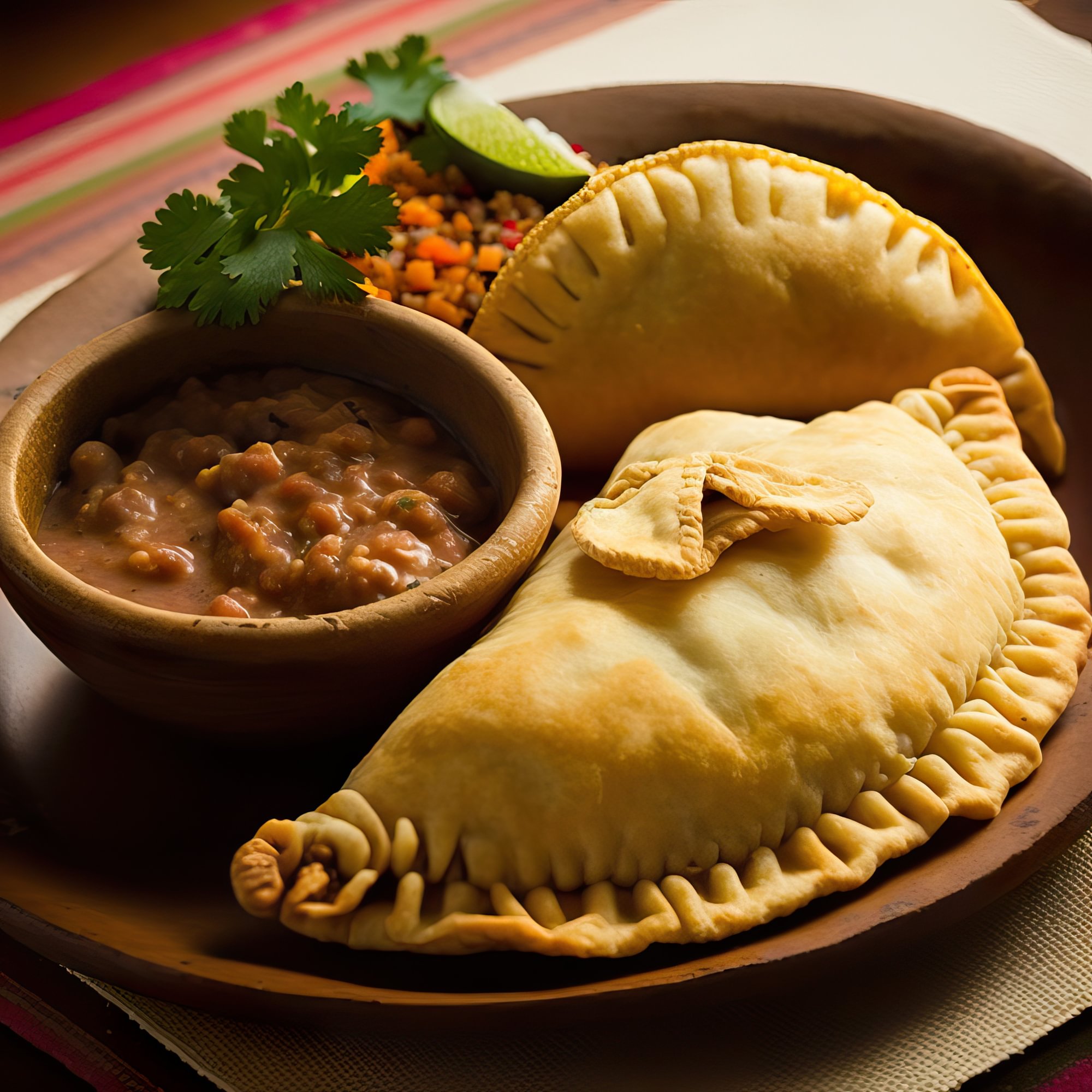 Broccoli Cheddar Empanada