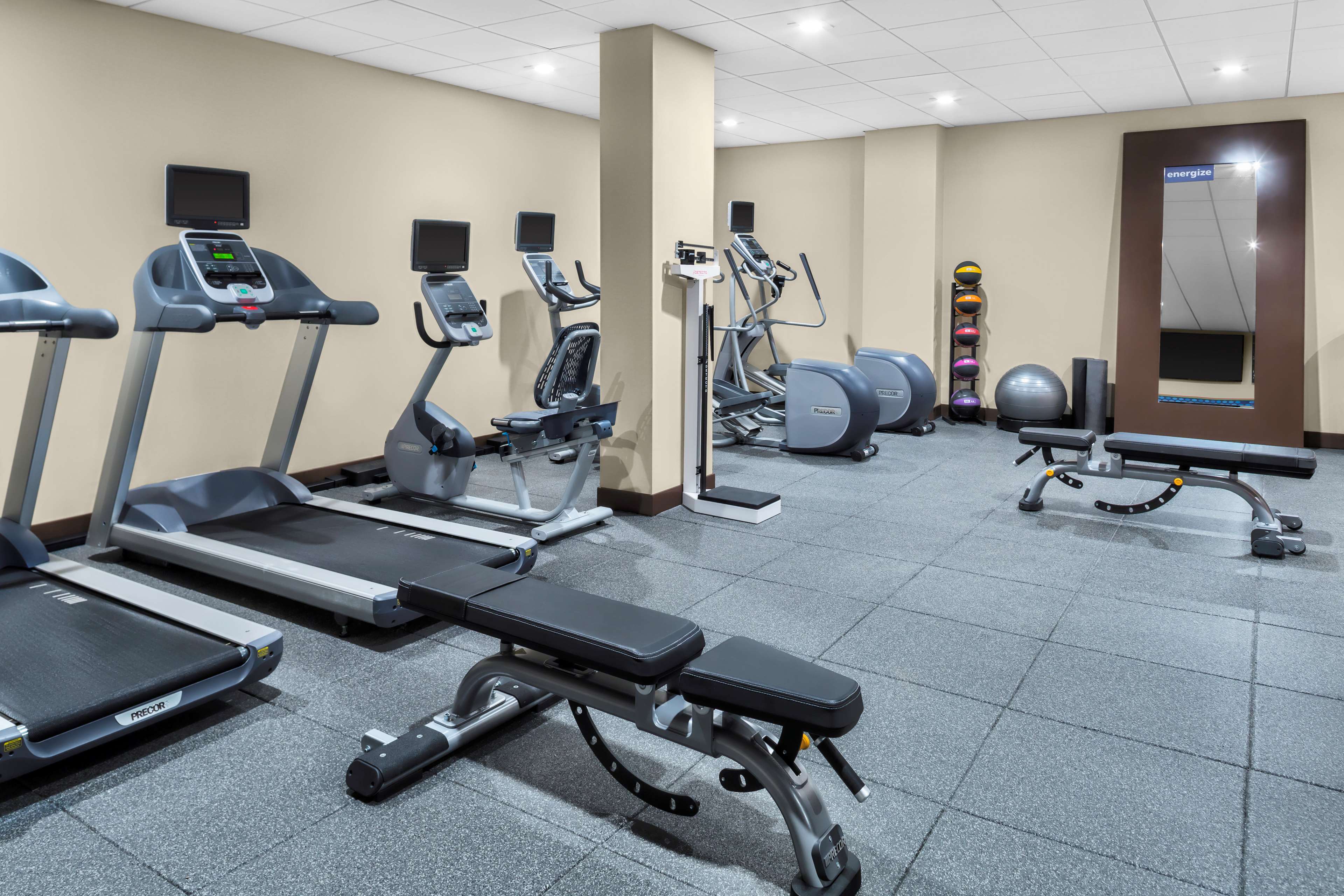 Health club  fitness center  gym