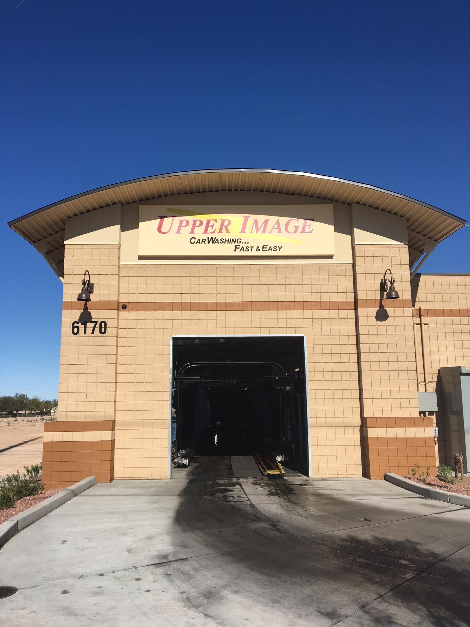 Upper Image Car Wash Photo