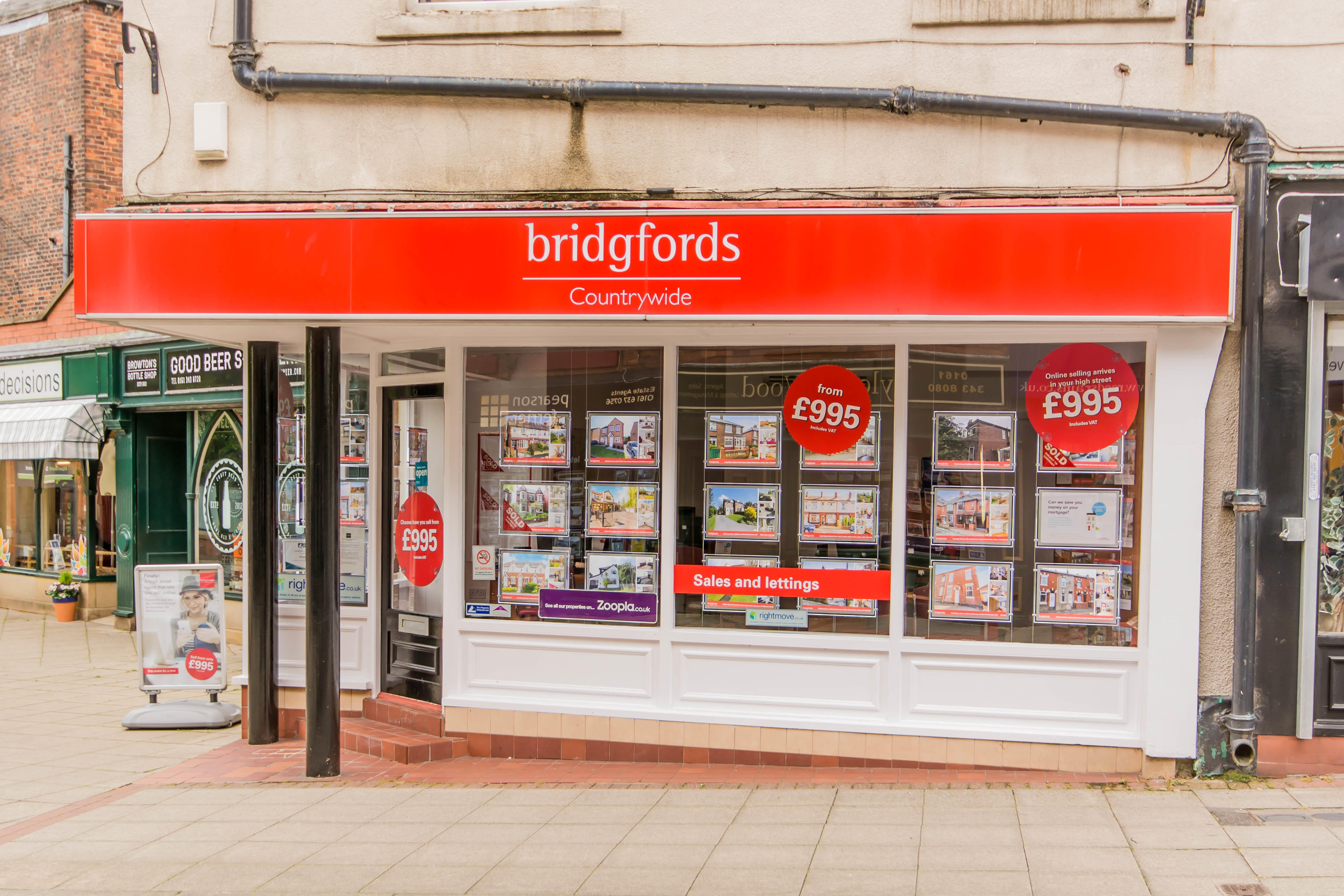 Bridgfords Estate Agents in Ashton Under Lyne OL6 6BY