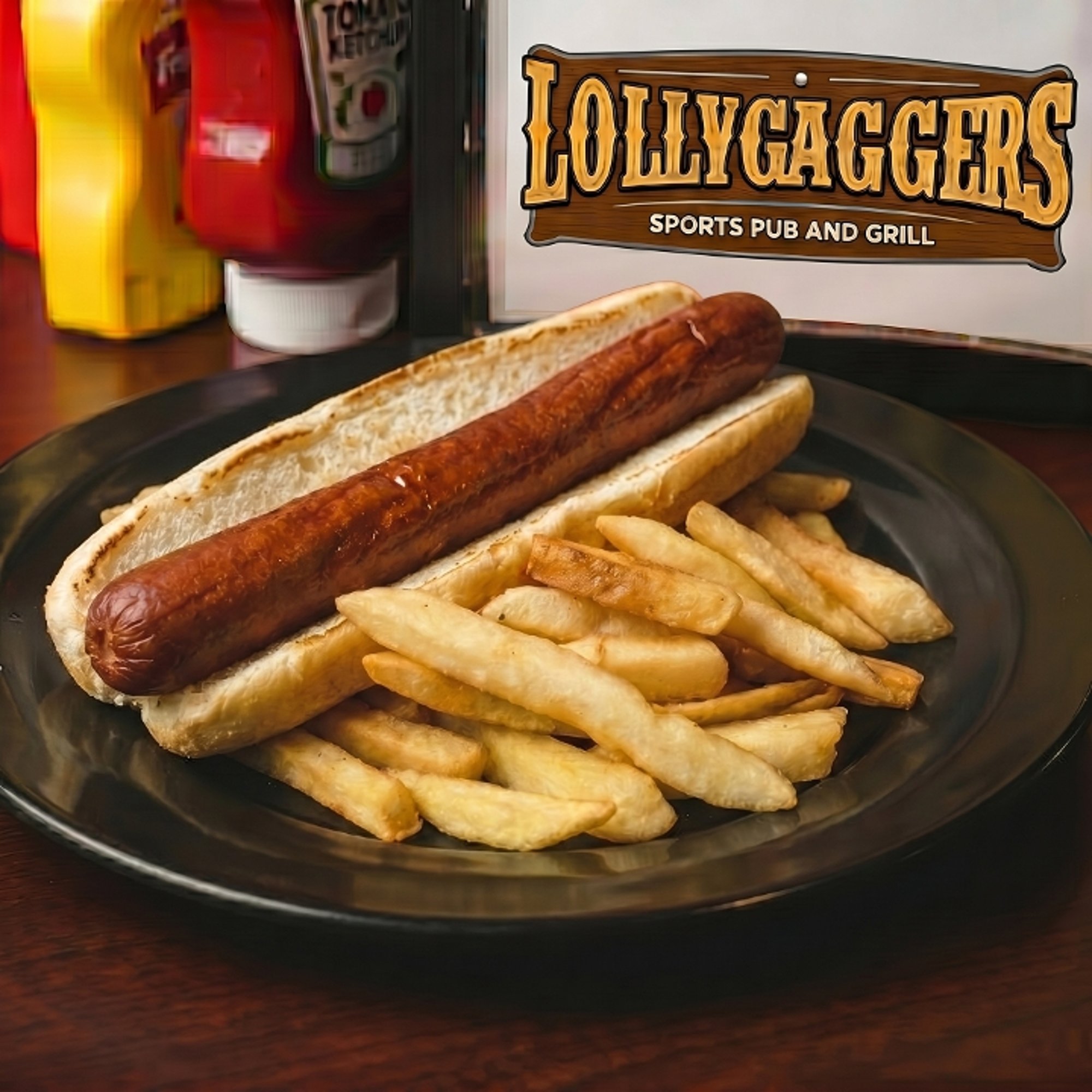 Footlong All Beef Hotdog
