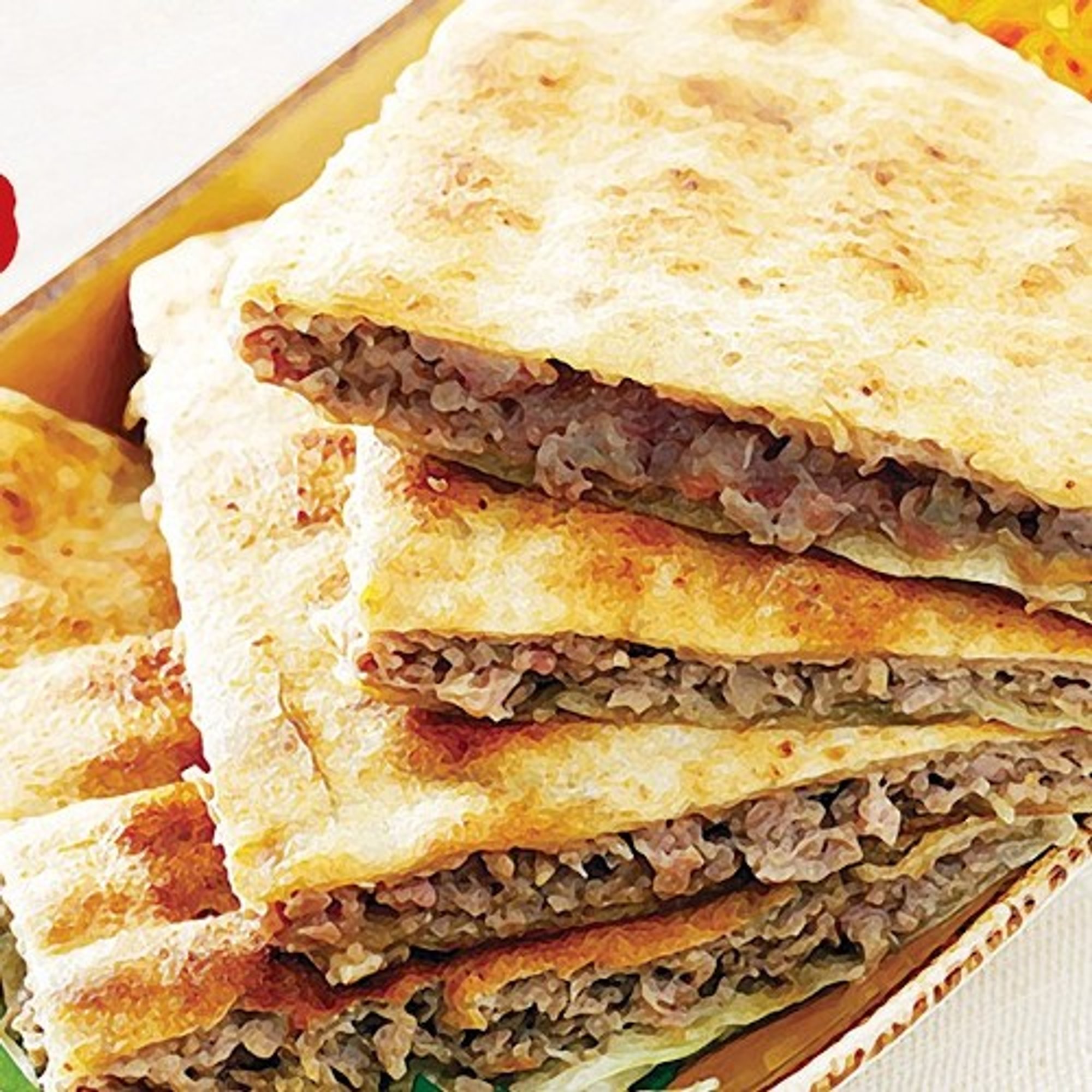 # 10 Kafta Arayes Plate