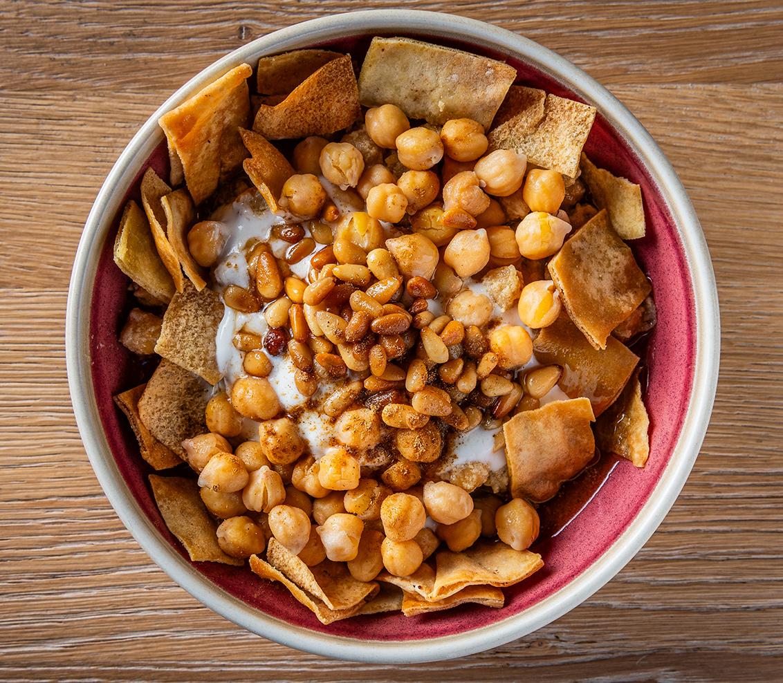 Chickpeas Fatteh