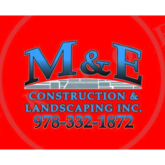 M&amp;E Construction and Landscaping Logo