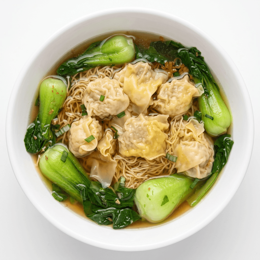Shrimp & Pork Wonton Noodle Soup