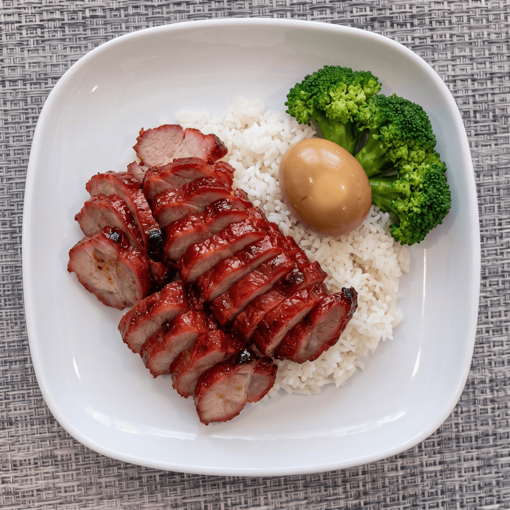 BBQ Pork on Rice / 叉燒飯