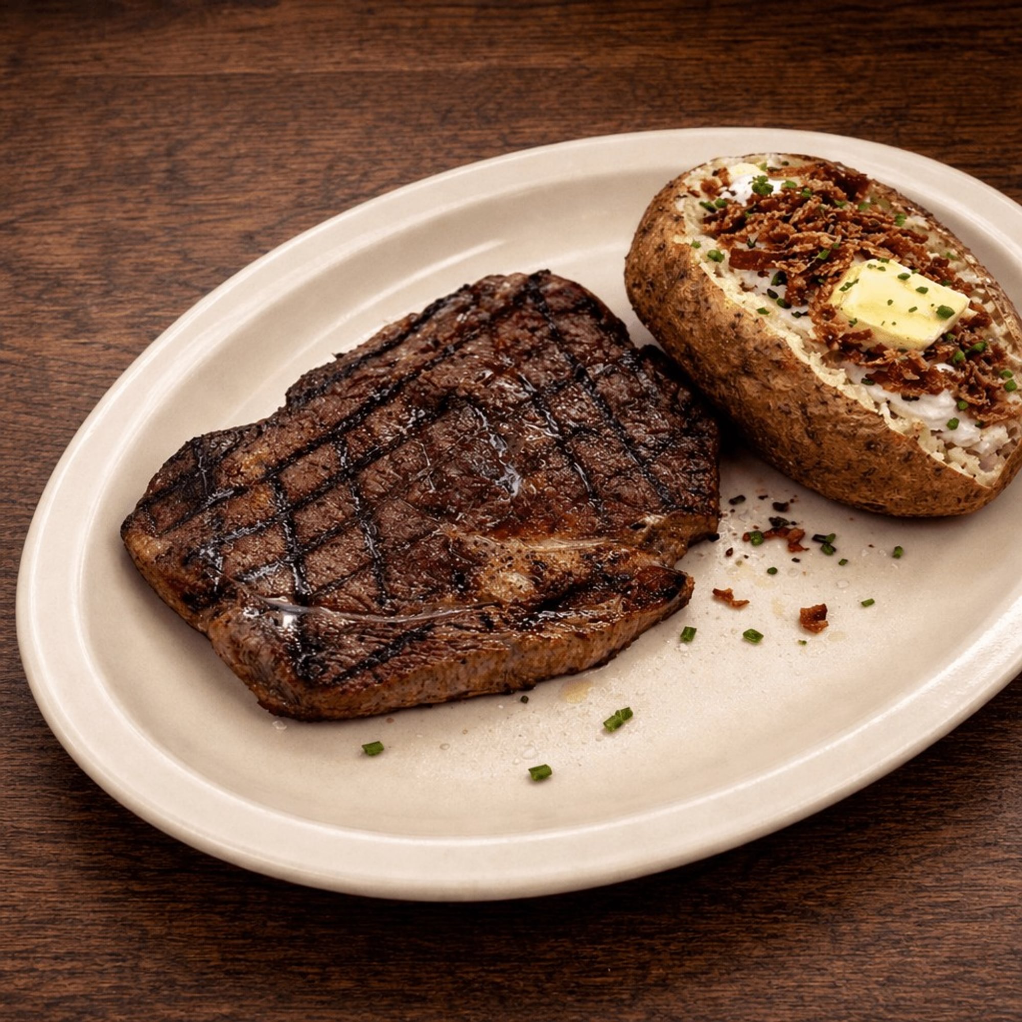 Hand Cut Rib Eye Steak