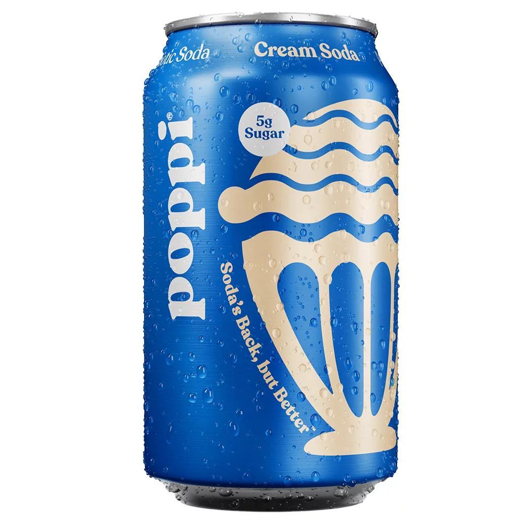 Poppi Cream Soda 12 oz