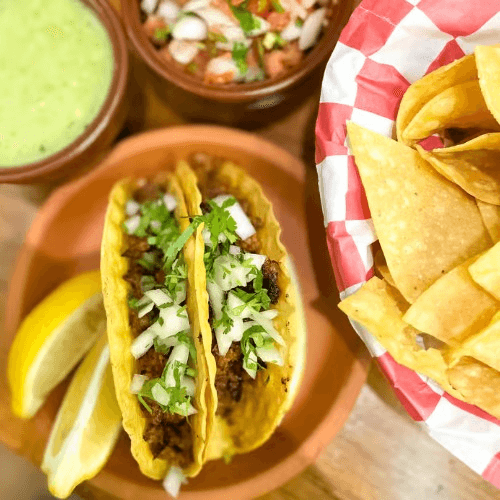2 Chorizo Tacos
