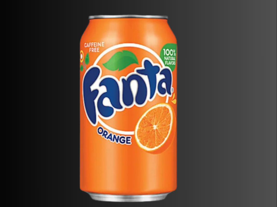 Orange Fanta Can
