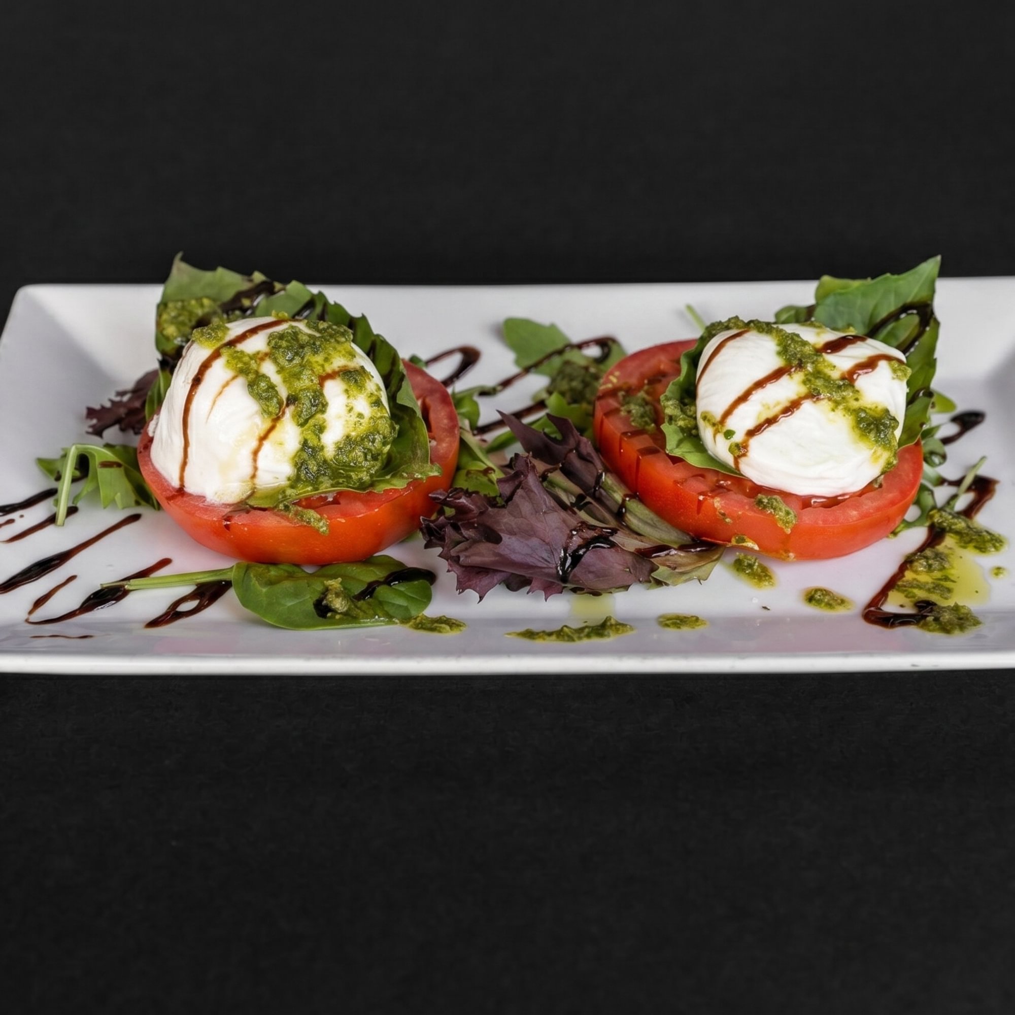 Burrata Mozzarella Caprese