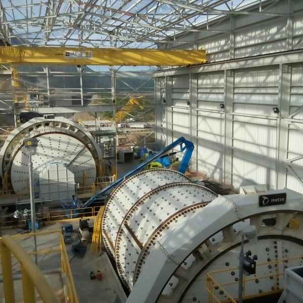 industrial project, structural steel and mechanical equipment inspection