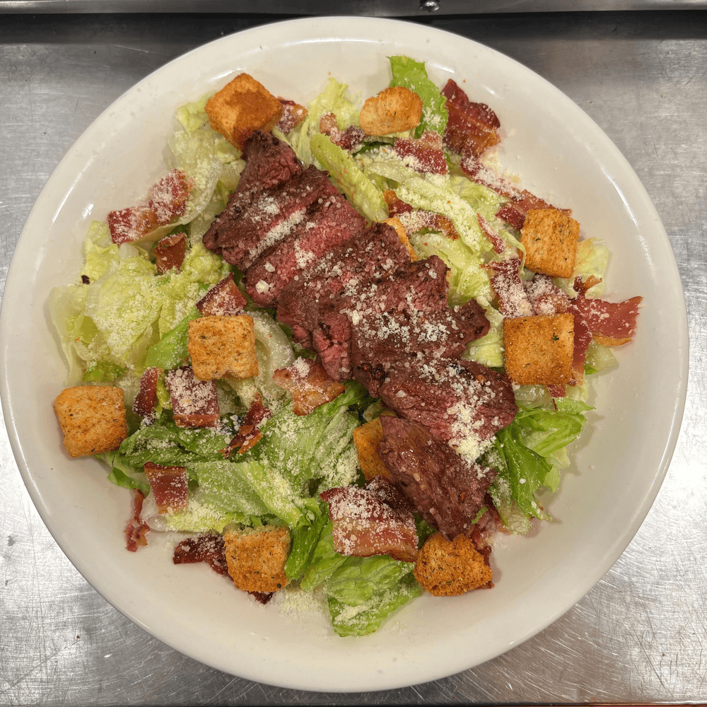 Steak Caesar with Bacon