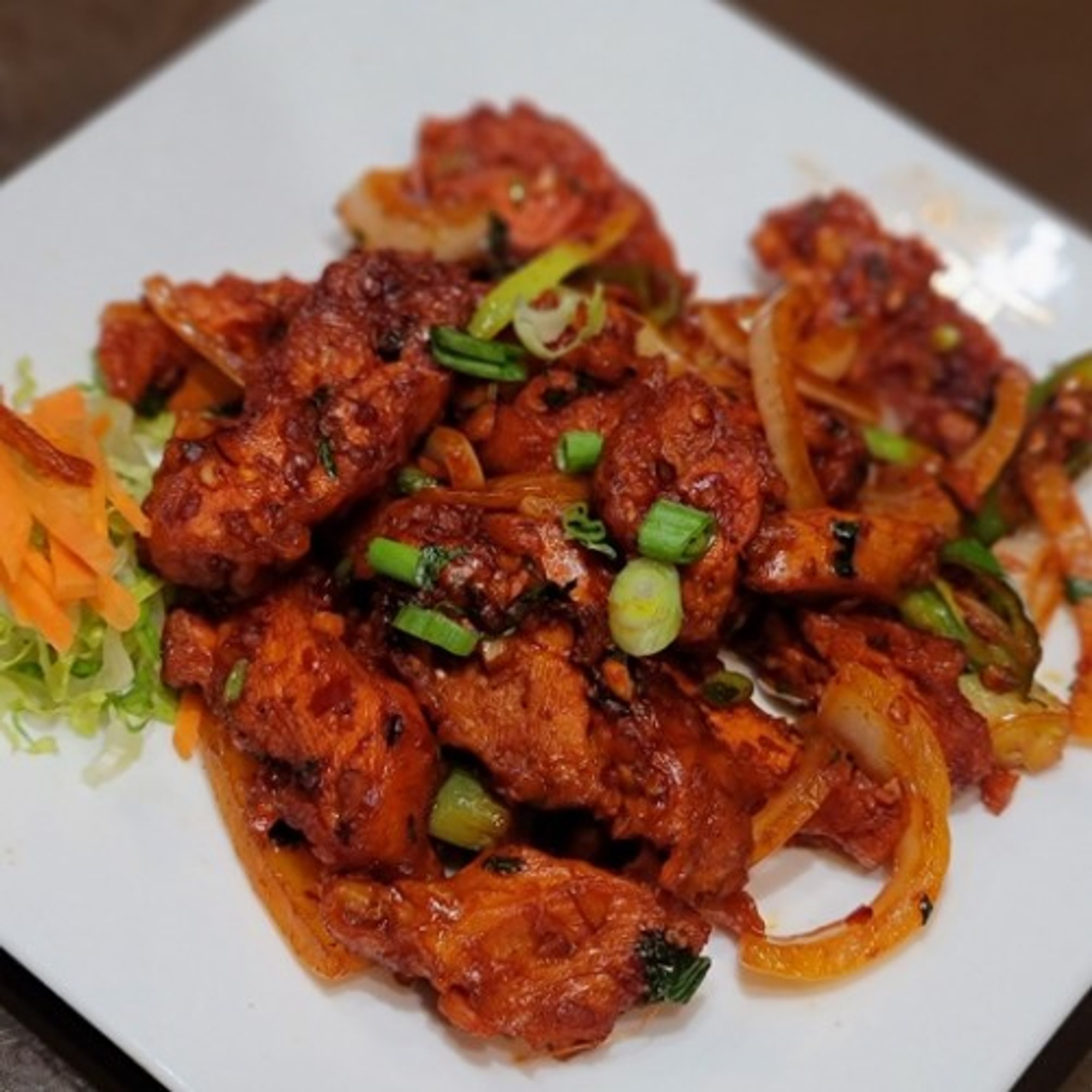 Pan Fried Chili Chicken Dry