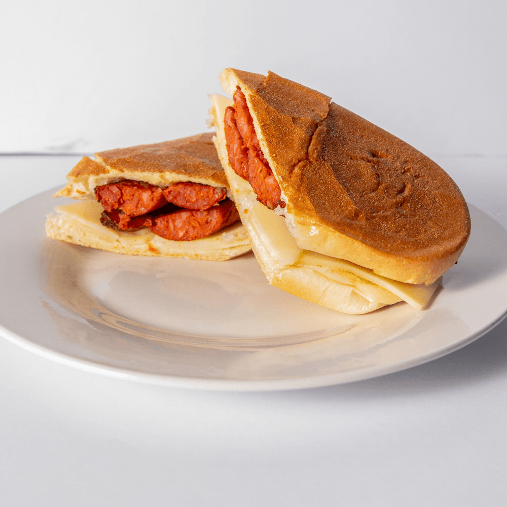Chorizo and Swiss Cheese Sub