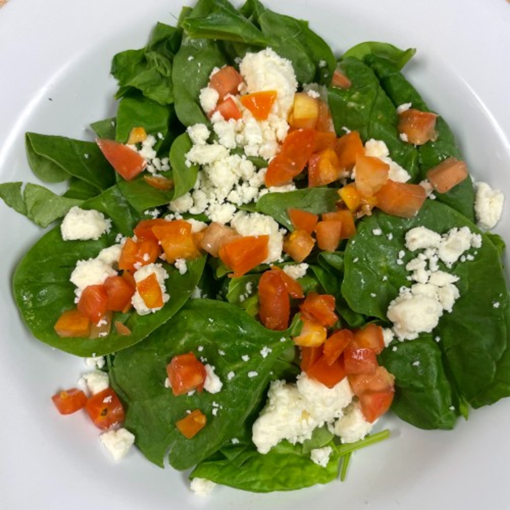 Side Spinach & Feta Salad