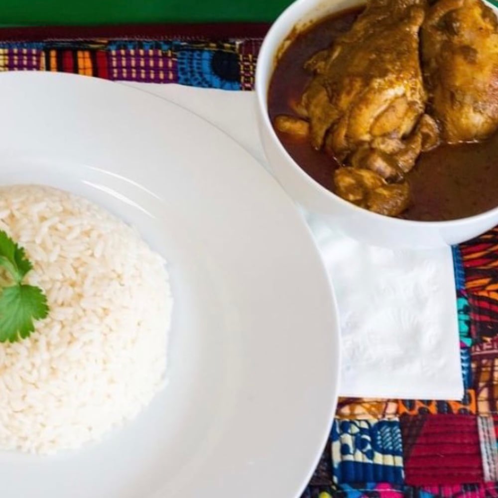 Curry Chicken with Rice
