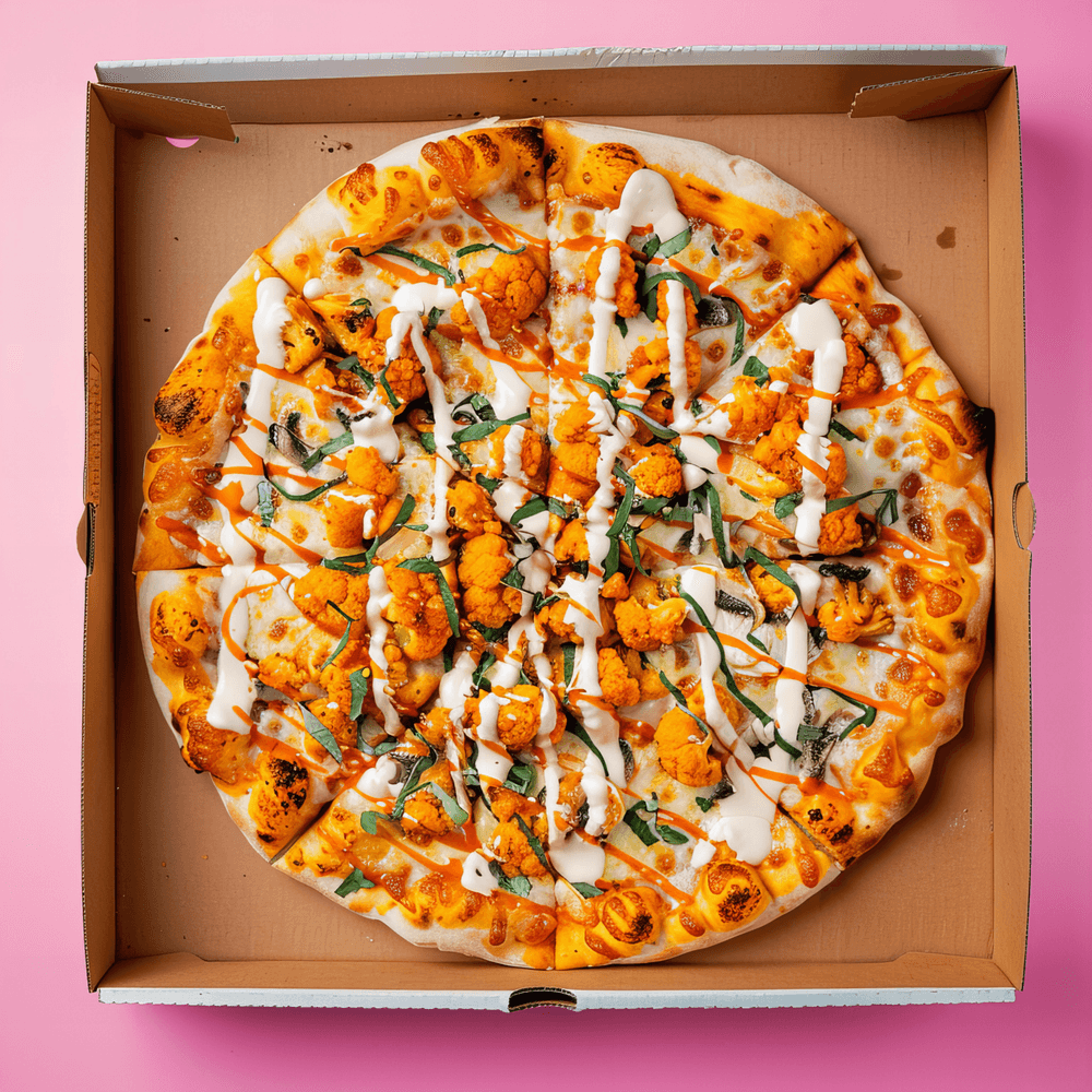 Buffalo chicken pizza