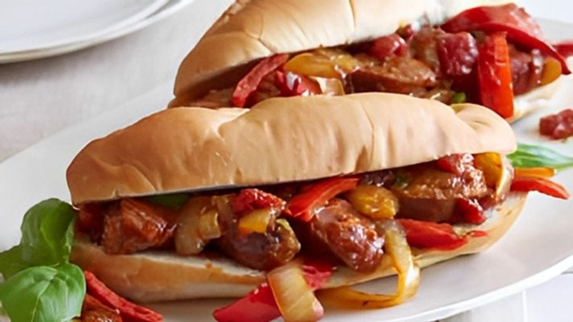 Cajun Sausage Sandwich
