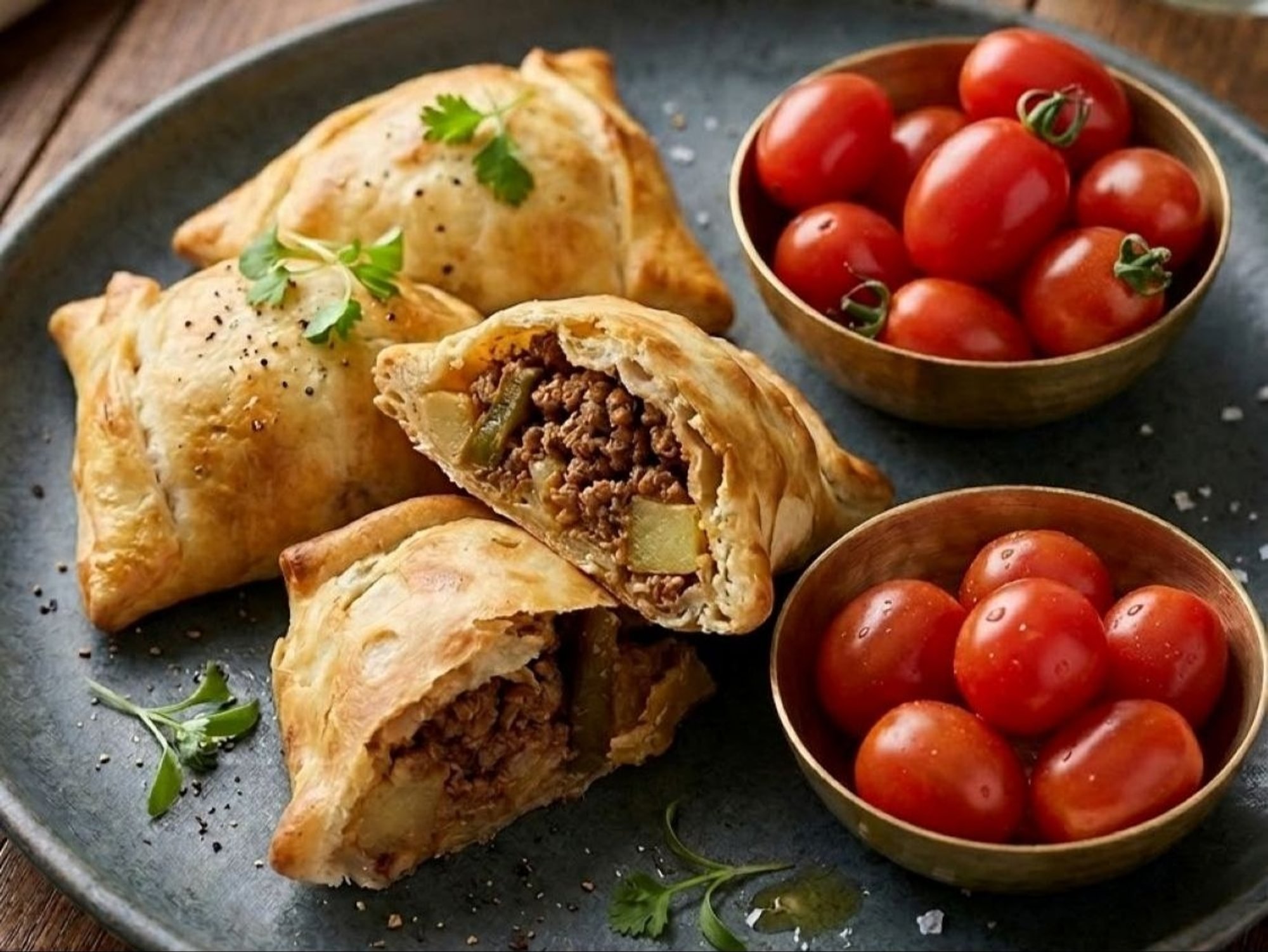 Cuban Picadillo Empanada