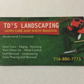 TD's Landscaping Logo