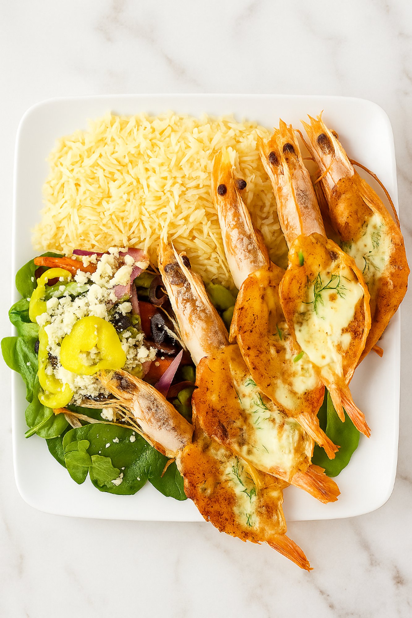 Butterfly Shrimp Plate