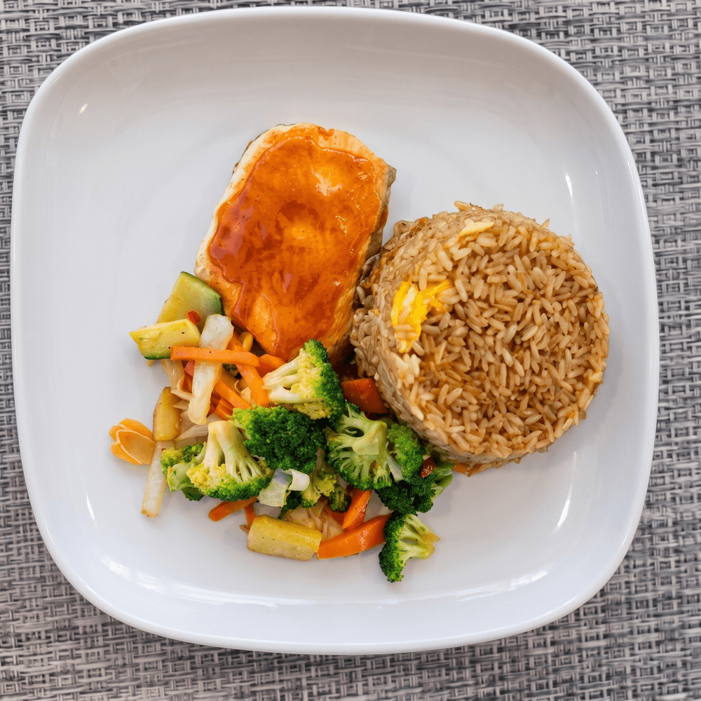 Hibachi Salmon