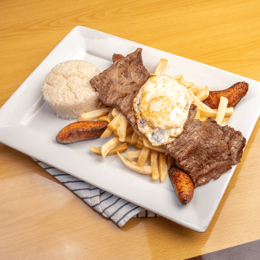 Bistec a lo Pobre