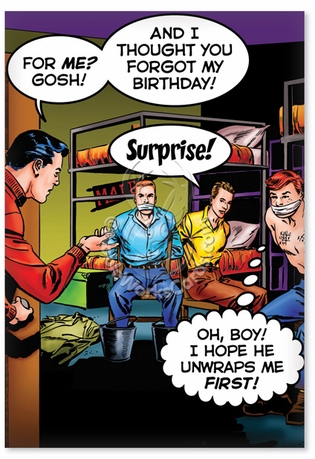 Unwrap Me First Card