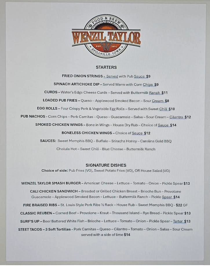 Wenzil Taylor Food & Brew Image