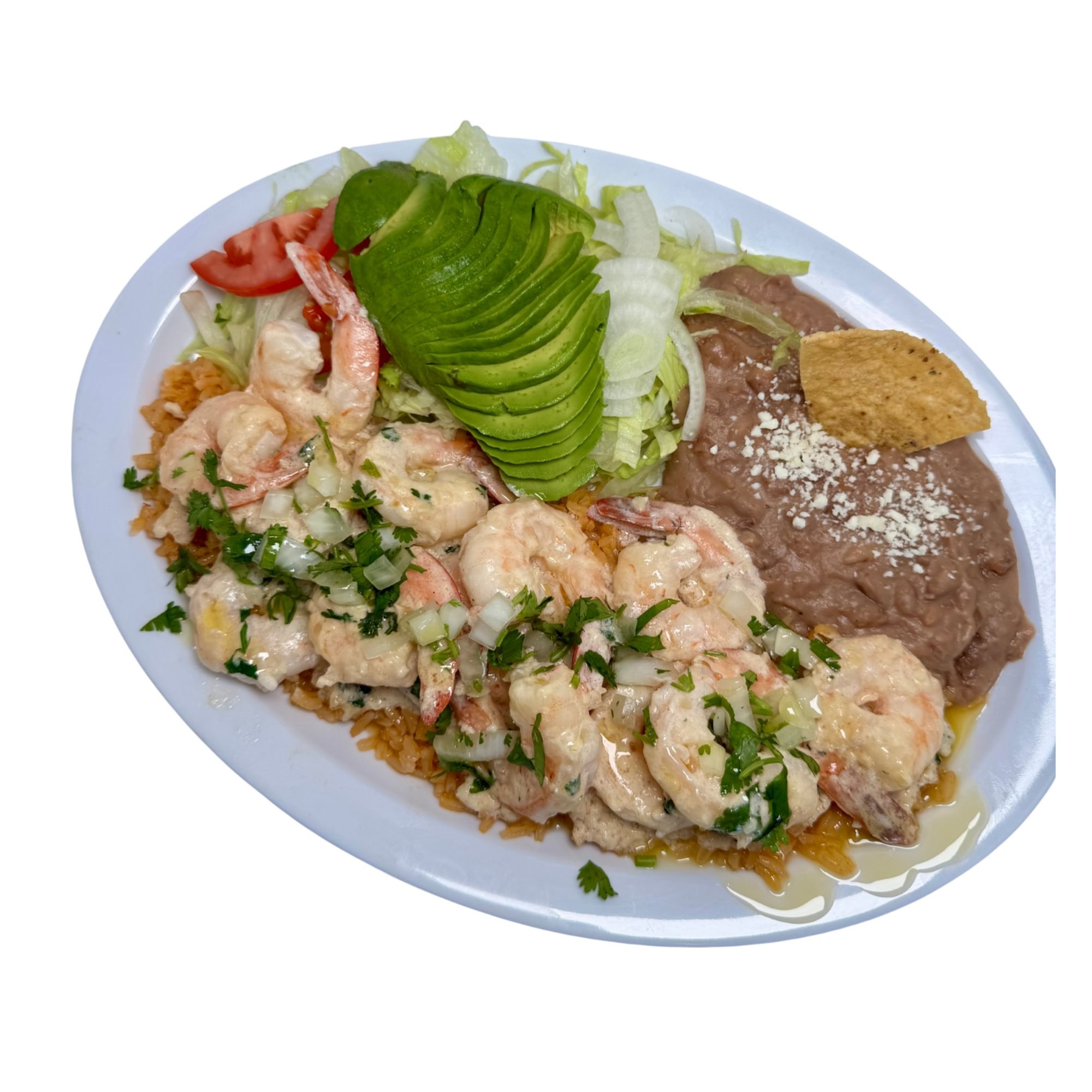 Shrimps in Garlic Sauce