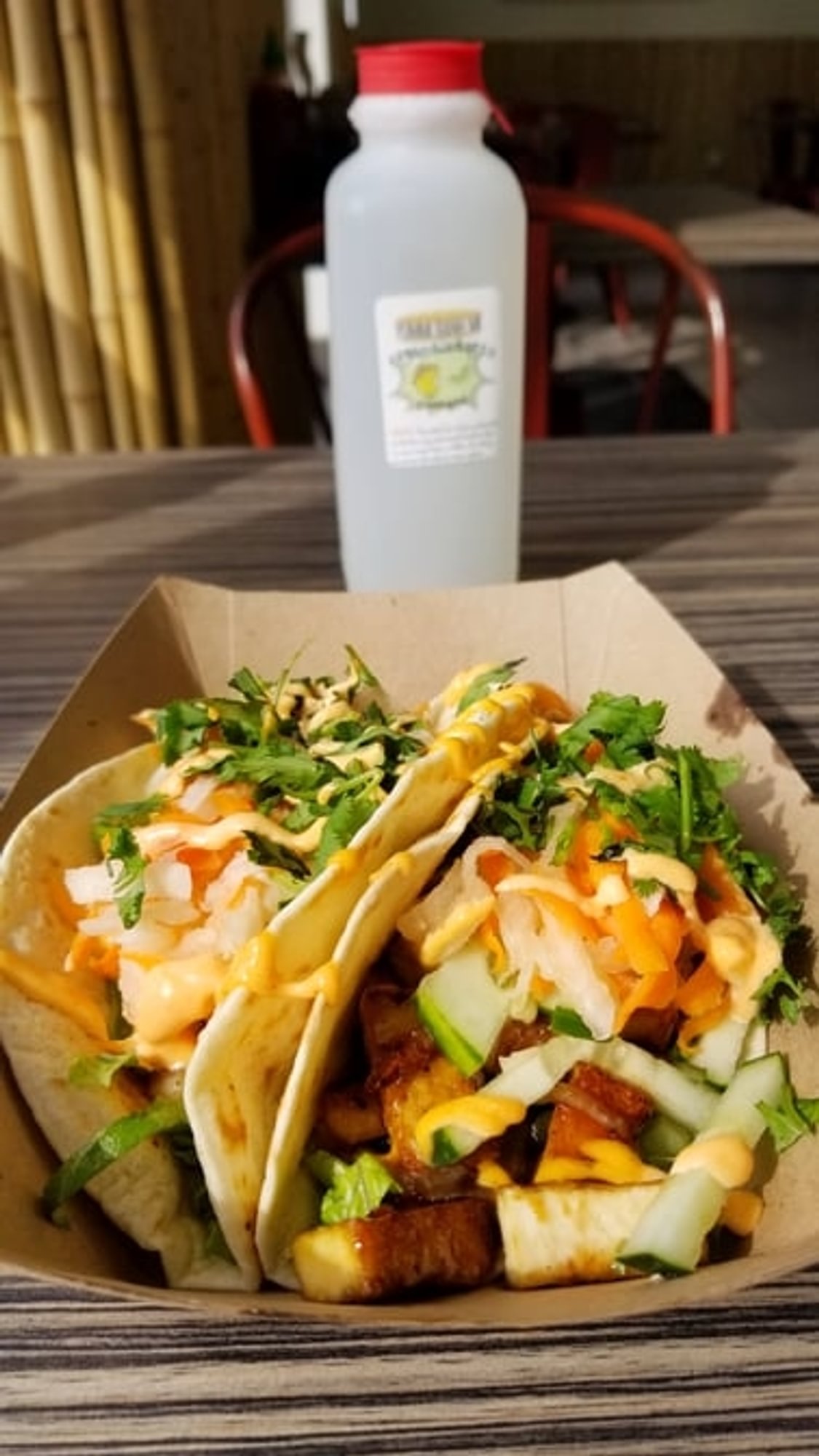 Lemongrass Pork Yummi Tacos