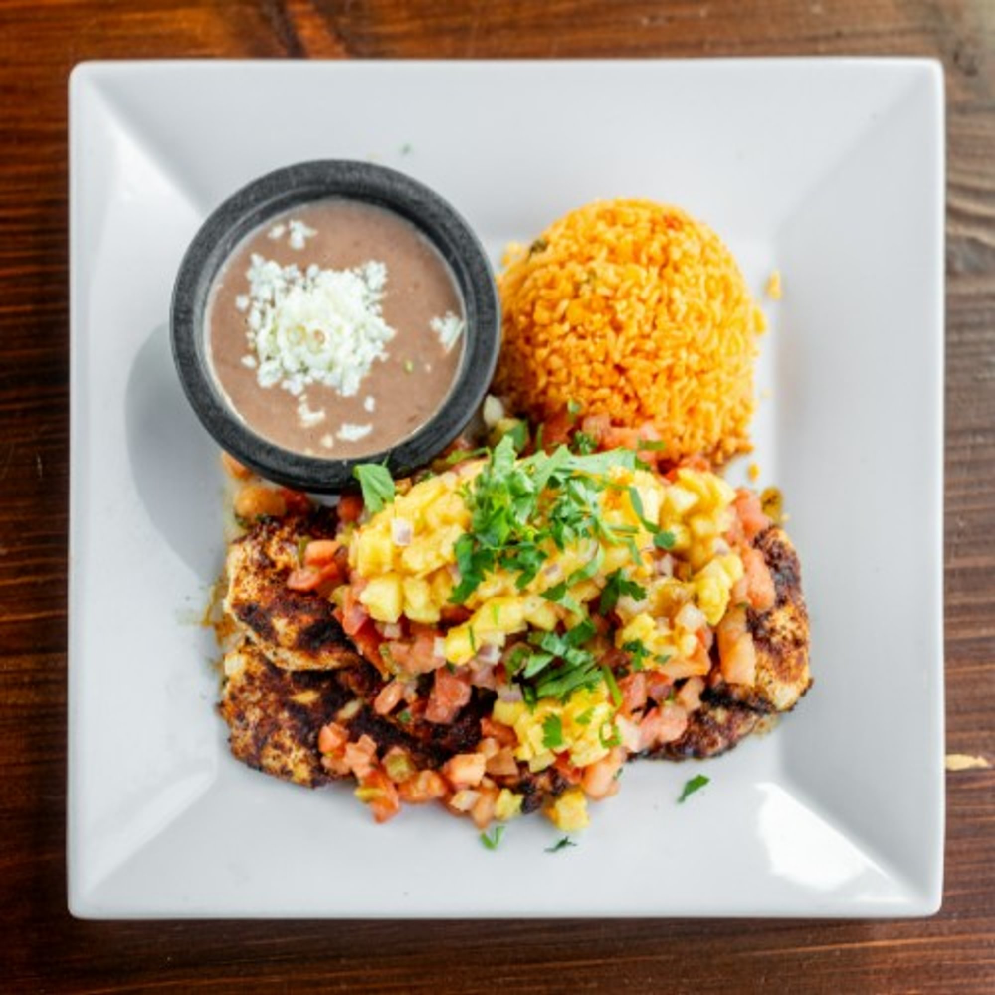 Blackened Chicken Entree