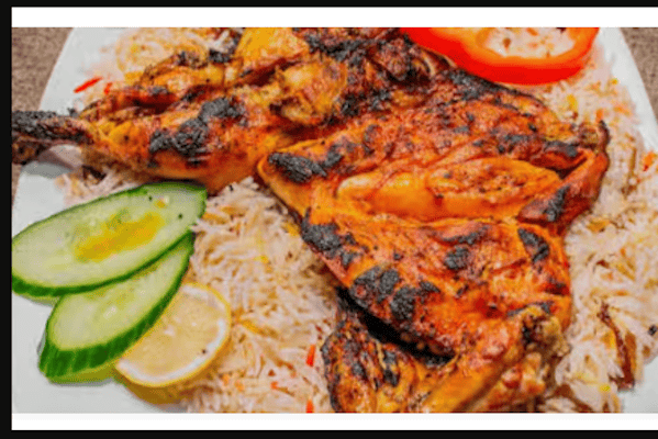 Half Grilled Chicken