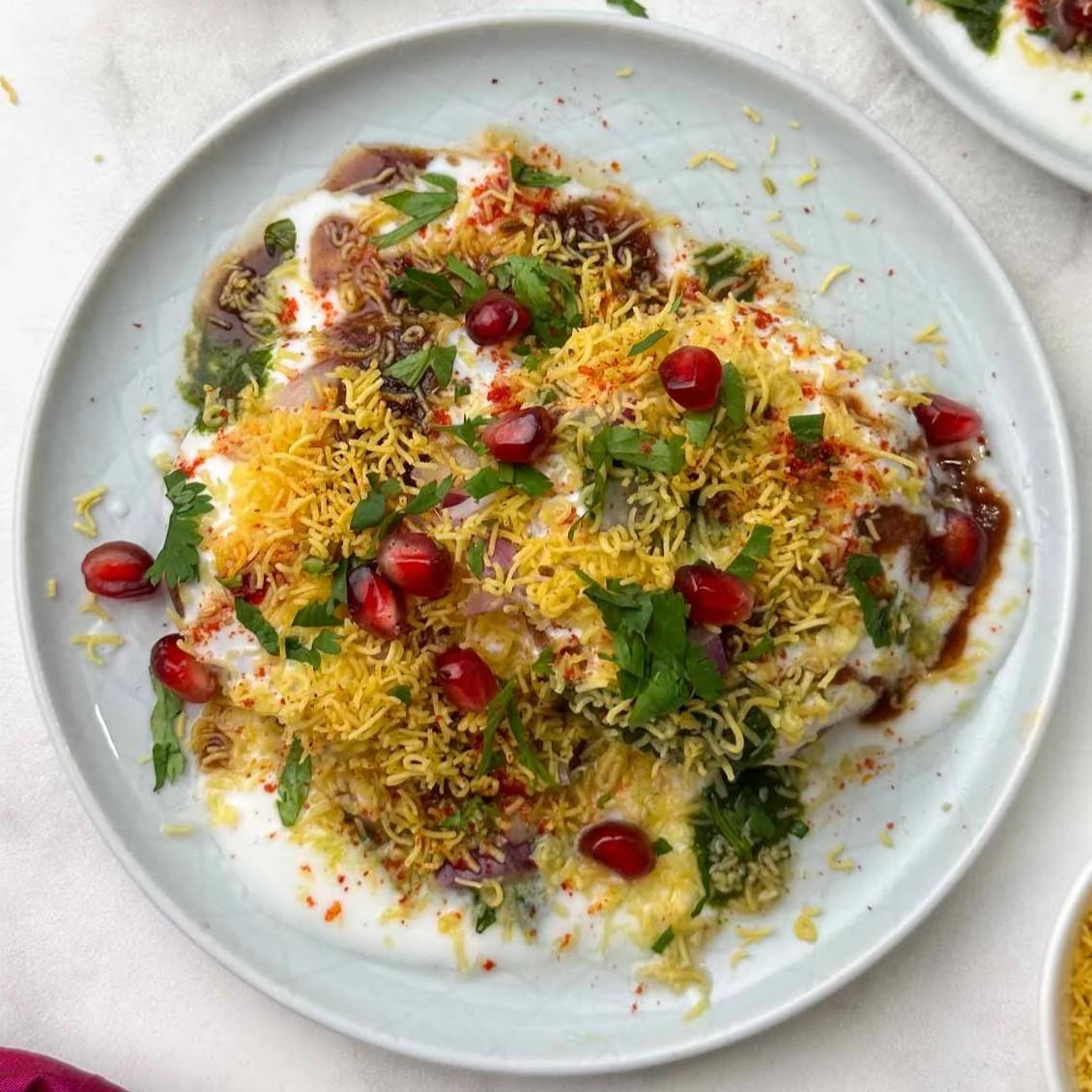 Aloo Tikki Chaat